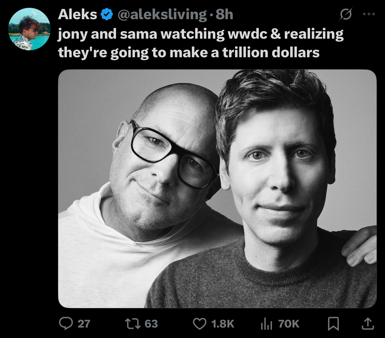 X reaction to iOS 26 Liquid Glass