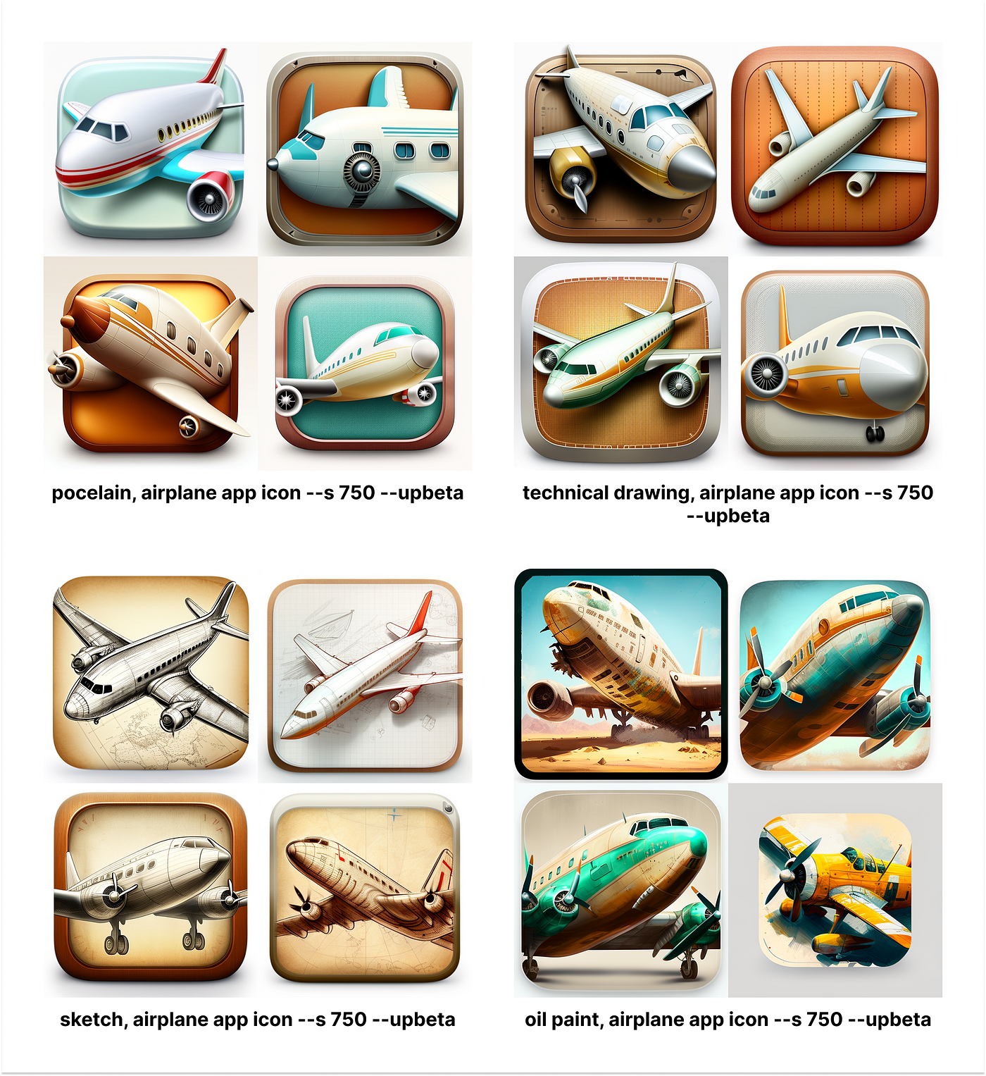 Midjourney generated app icon variation 1