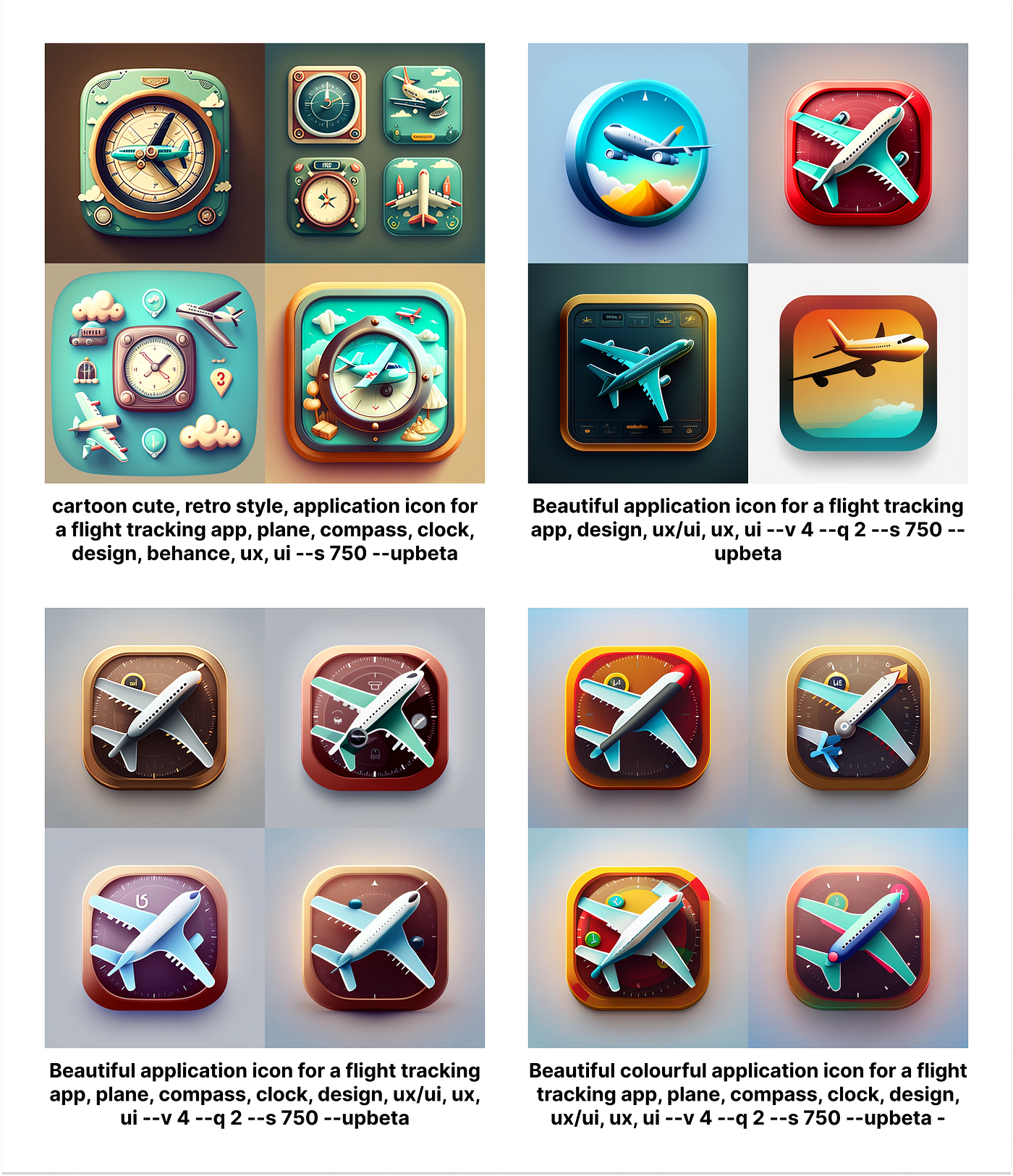 Final Midjourney generated app icon concept