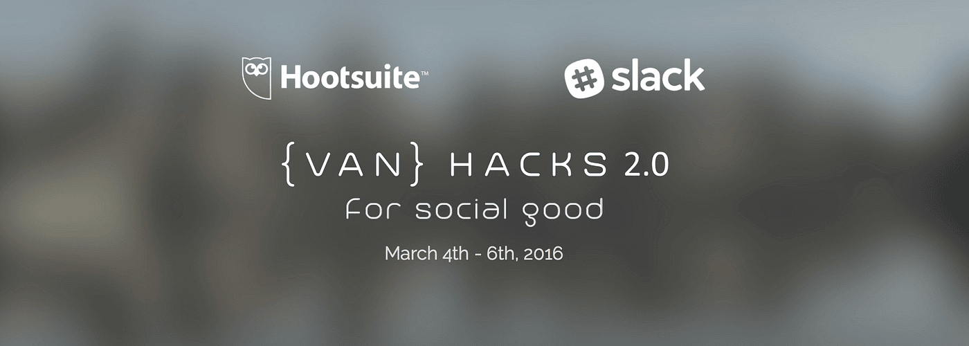 Van{Hacks} 2.0 hackathon banner