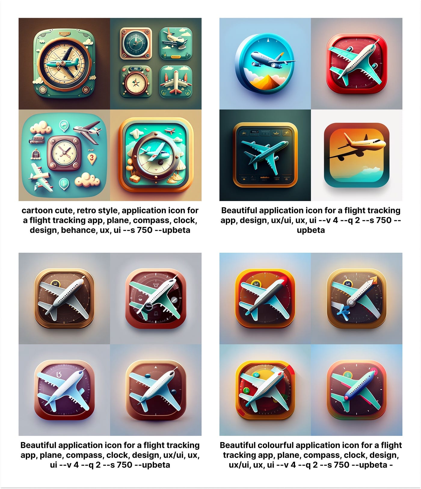 Final Midjourney generated app icon concept