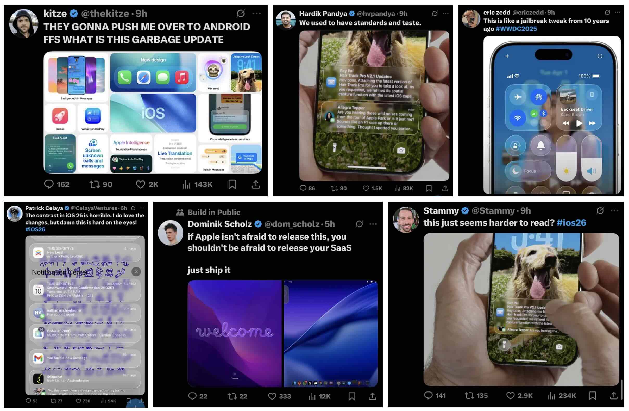 iOS 26 Liquid Glass UI analysis