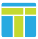logo of two tall totems. also known as TTT.