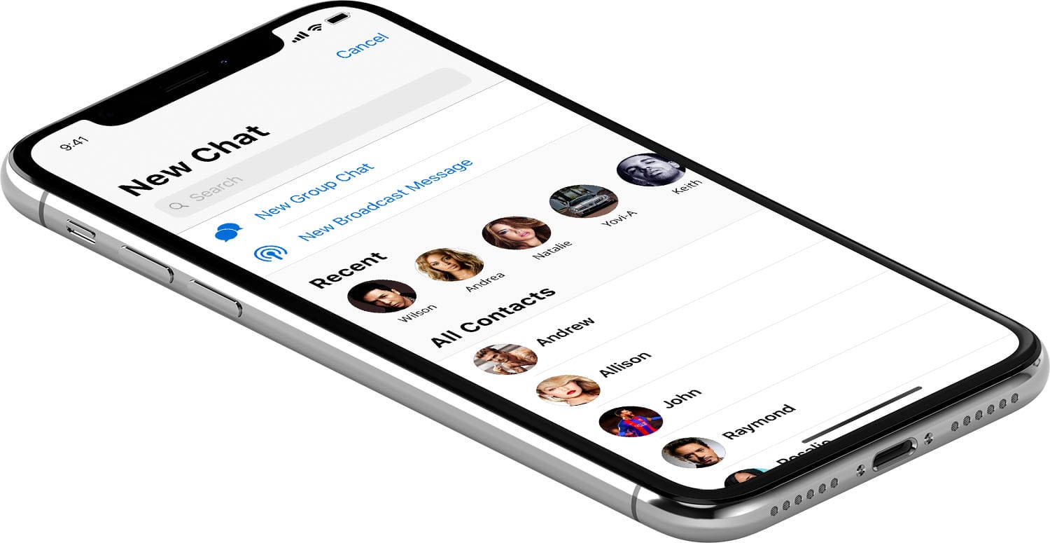 VISPER app displayed on an iPhone mockup