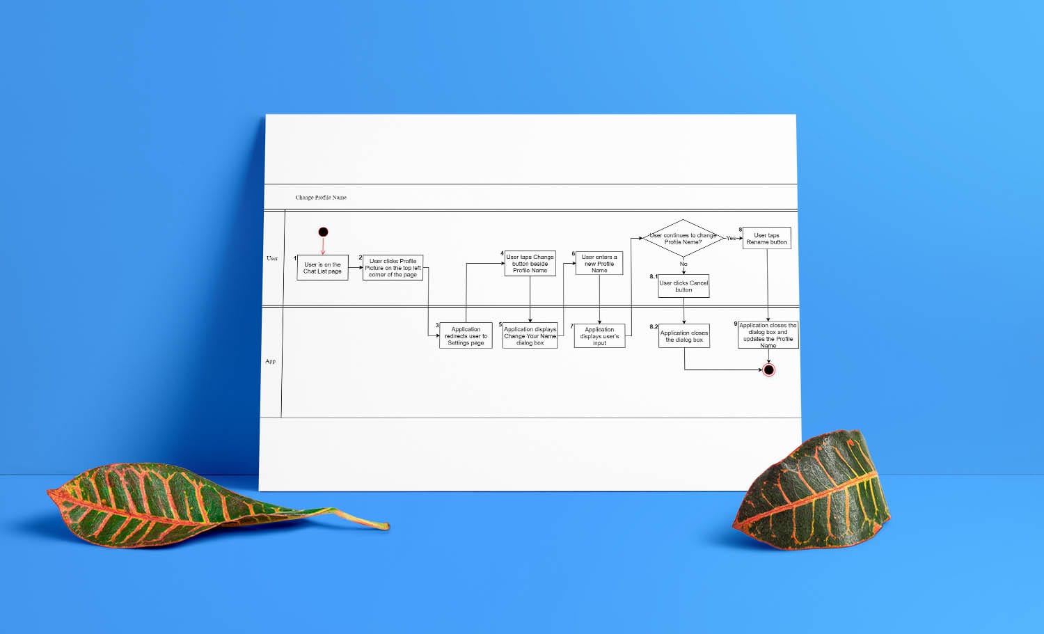 VISPER app process flow diagram